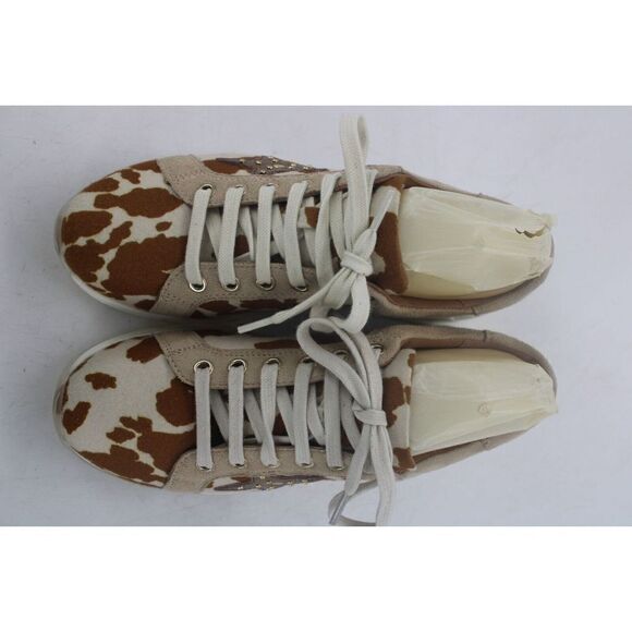 Myra Luster SneakersCow Print  Size 7  NWOT - Picture 3 of 11